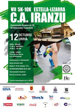 Atletas participantes Campeonato Navarro 5k en Ruta